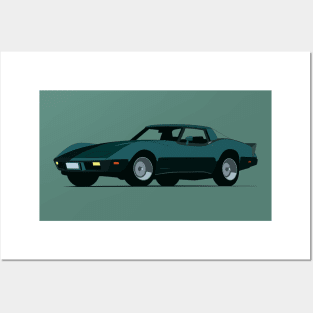 Corvette C3 Posters and Art